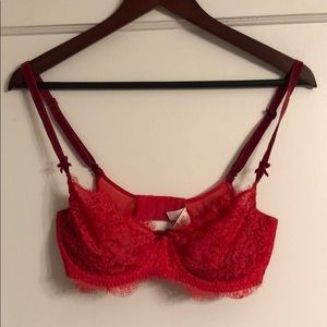 Victoria’s Secret Red Wicked Unlined Balconet